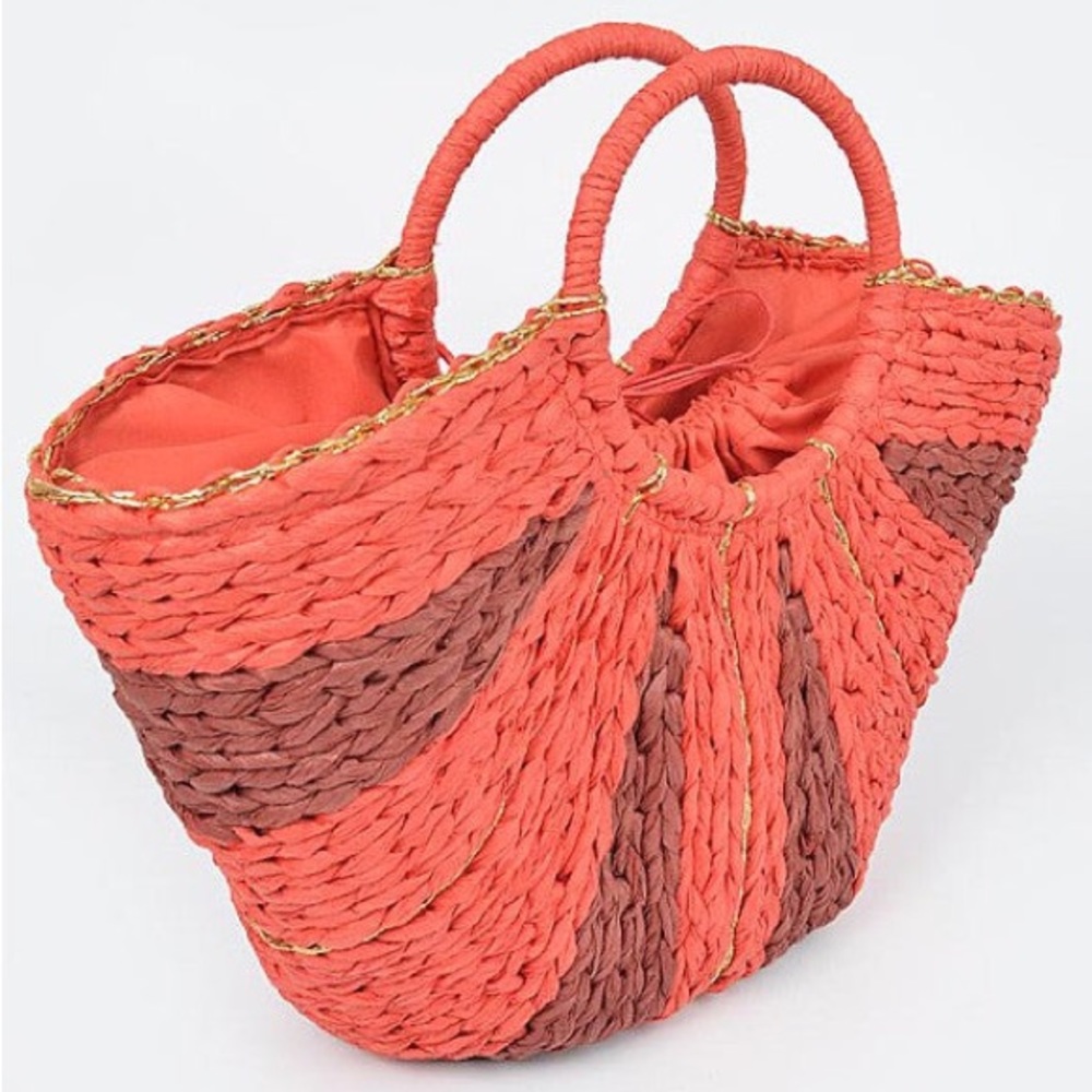 Straw Tote Bag